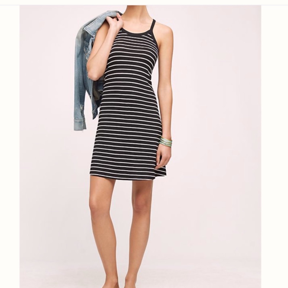 Anthropologie Saturday Sunday Striped Tank Dress